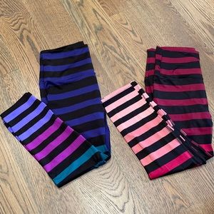 K-deer capri leggings bundle of 2